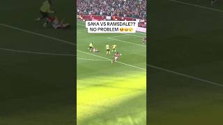 Bukayo saka vs Ramsdale football arsenal AFC [upl. by Aliled53]