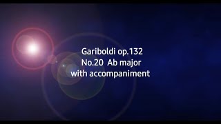 Gariboldi op132 No20 Ab major with piano accompaniment [upl. by Pirnot]