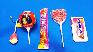 Lollipops Unpacking ASMR Chupa Chups Skull Lollipop amp Sour Infernals Alpenliebe Ice Creamcandy [upl. by Uund441]