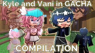 🩷💙 VANI AND KYLE IN GACHA COMPILATION 💙🩷  Gacha life 2 Roblox skits [upl. by Bartolome]