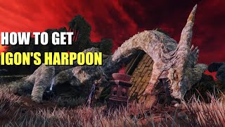 How to get Igons Harpoon Elden Ring [upl. by Annadiane]