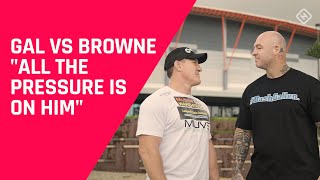 Paul Gallen vs Lucas Browne  quotAll The Pressure Is On Himquot [upl. by Nitneuq]