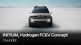 INITIUM Hydrogen Fuel Cell Electric Vehicle Concept  Main Film  Hyundai [upl. by Jeavons]