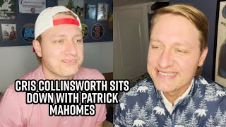 Cris Collinsworth Sits Down With Patrick Mahomes Before NFL Opening Kickoff [upl. by Alleul18]