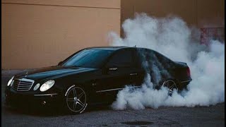 Mercedes w211 e270cdi Burnout Drift 3 [upl. by Rehoptsirhc286]