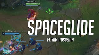 TEACHING YAMATOSDEATH HOW TO SPACEGLIDE [upl. by Lothar221]