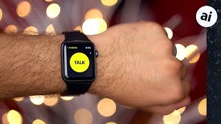 Handson with WalkieTalkie for Apple Watch ⌚ [upl. by Mckale]