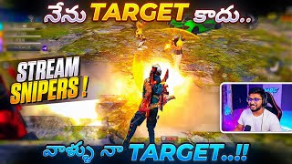 Stream Sniping Pro Max Antey Edhenemo 🤯  Grandmaster Lobby 😳  Free Fire Telugu  MBG ARMY [upl. by Ahsienroc166]