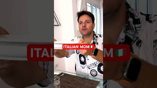 ITALIAN MOM 🇮🇹  Pasta🍝 comedy mom funny viralvideo [upl. by Enimzzaj143]