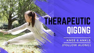 Therapeutic Qigong  Knee amp Ankle exercise Follow Along [upl. by Yezdnil]