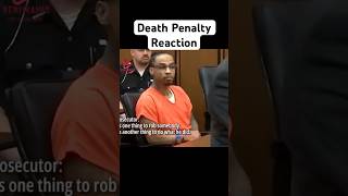 Joseph McAlpin  Reaction to death penalty sentencing in court shorts courtroom fyp [upl. by Ythomit452]