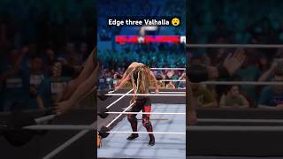 Edge threw valhalla edge wwe2k24malevsfemale wwe2k24gameplay intergendermatch menvswomen nxt [upl. by Amekahs]