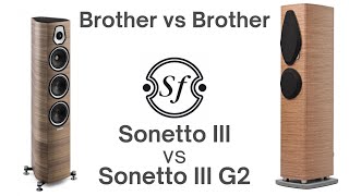 Brother VS Brother Sonetto III vs Sonetto III G2 [upl. by Tolland]