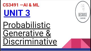 311 Probabilistic Generative and Discriminative Methods in Tamil [upl. by Acquah]