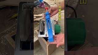 Install a quick backer on the cutting machine viralvideo woodworking decoration tools shorts [upl. by Kcirdek]