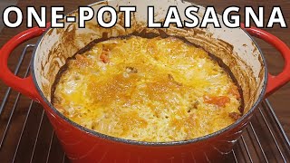 Onepot Lasagna recipe [upl. by Otsirave]