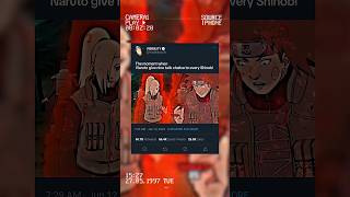 Naruto give nine tails chakra to every Shinobi naruto shorts viralshorts anime [upl. by Rednasela]