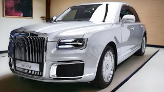 Aurus Senat 2024  Sedan Ultra Luxury Russian Armored V8 44L 598HP Exterior And Interior [upl. by Adnalor971]