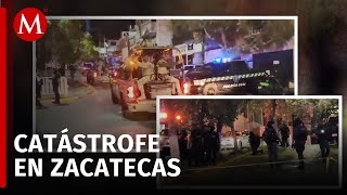 Explosión en la Feria Nacional de Zacatecas 14 Heridos y Fuerte Operativo de Seguridad [upl. by Pulchia]