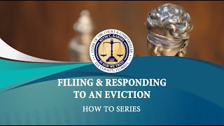 How to File amp Respond to an Eviction Case [upl. by Lottie]