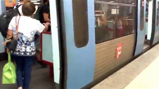 Metro Lisboa  Viagem numa ML97 na Linha Azul  Lisbon Subway  Trip  Blue Line HD [upl. by Gusty]