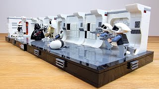 TIMELAPSE Boarding the Tantive IV but UPGRADED  LEGO Star Wars MOC Speed Build [upl. by Odell141]