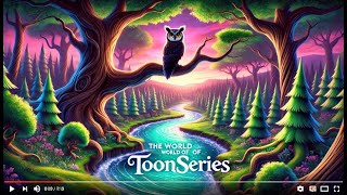 The Enchanted Valley and the Wise Old Owl  World of ToonSeries  English Story [upl. by Eednam]