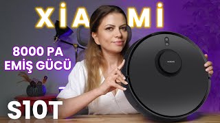 Xiaomi S10T Robot Süpürge  8000 PA Emiş Gücü [upl. by Petronia]