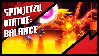 Can the ninja escape the deadly lava  NINJAGO The Virtues of Spinjitzu  Balance [upl. by Cindee]