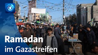 Lage im Gazastreifen zu Beginn des Ramadan [upl. by Sammie]