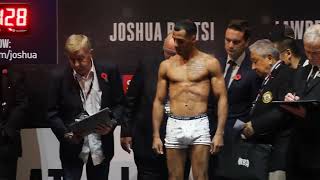 KAL YAFAI v SHO ISHIDA  OFFICIAL WEIGH in [upl. by Idnod325]