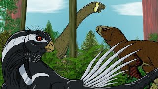 FOREST VOICES  Dinosaur Animation [upl. by Seerdi]