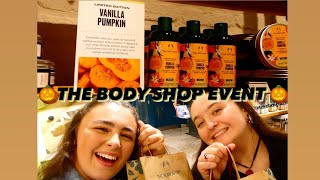 THE BODY SHOP VANILLA PUMPKIN LAUNCH EVENT VLOG [upl. by Sydney]