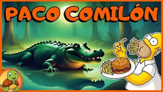 CUENTO del COCODRILO COMILÓN 🐊 PACO SUPERA los ATRACONES DE COMER cuentoseducativos [upl. by Egamlat897]