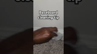 Baseboard cleaning made easy baseboard cleaning cleaningtips cleaninghacks easy subscribe [upl. by Wei]