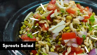 Sprouts Salad in telugu  Molakala Salad  మొలకలతో సలాడ్ [upl. by Wardle]