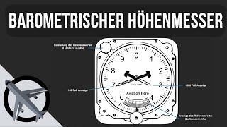 Wie funktioniert der barometrische Höhenmesser [upl. by Vine]