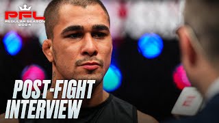 Gabriel Braga Post Fight Interview  2024 PFL Regular Season [upl. by Micheil]