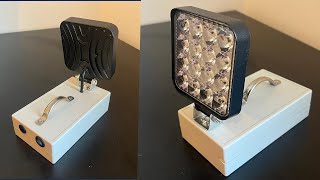 How to Build an Easy Rechargeable 7W LED Light [upl. by Zined]