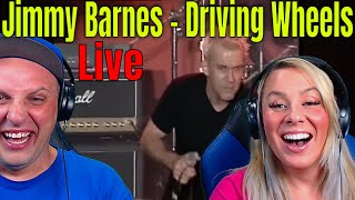 Reaction To Jimmy Barnes  Driving Wheels  Live 1998  THE WOLF HUNTERZ REACTIONS [upl. by Alad]