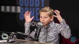 The Yodel Kid On The Bobby Bones Show [upl. by Akerdnuhs]