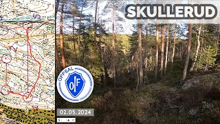 Headcam Orienteering Skullerud Oslo Norway [upl. by Nahsad]