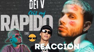 Dei V  Rapido ft Cris MJ video Reaccionpuertorico chile [upl. by Novahc]