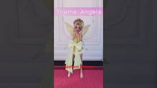 angel fits new model to top model dti roblox foryou subscribe fyp [upl. by Haral]