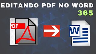 Como editar pdf no word [upl. by Lorola335]