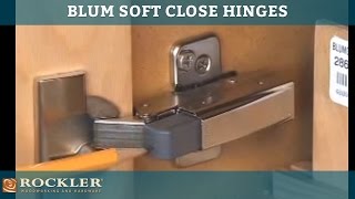 Blum Soft Close Hinge Options [upl. by Eugilegna715]