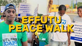 ELECTION PEACE WALK AT Winneba with Too Much and Quarmy Compass [upl. by Salvadore]