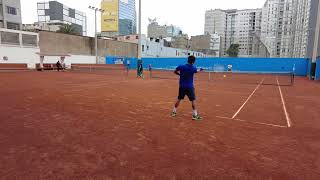 Lawn Tennis Exhibition  Lima Tennis Club [upl. by Margo]