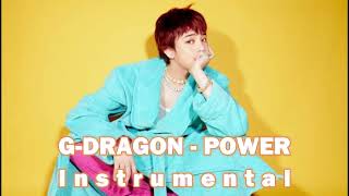 GDRAGON  POWER  Instrumental [upl. by Landre926]