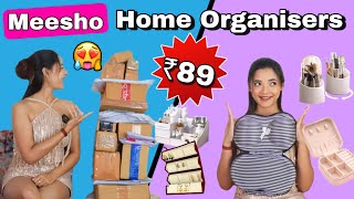 Meesho Useful Home Organiser😱😍starting at ₹89 only✅ meesho meeshohaul home [upl. by Garvy147]